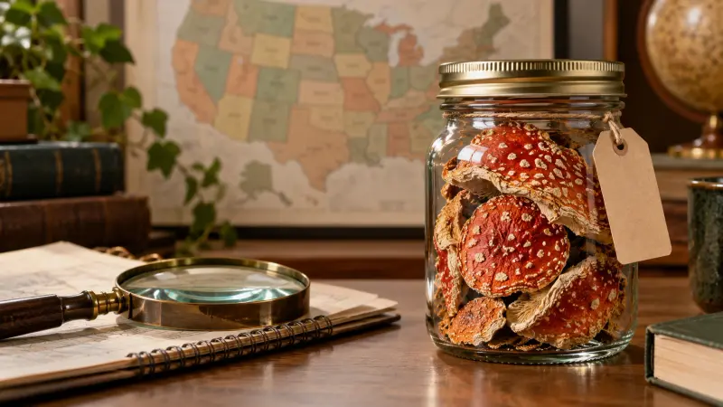 Is Amanita Muscaria Legal in the US? Federal Law and the States article cover