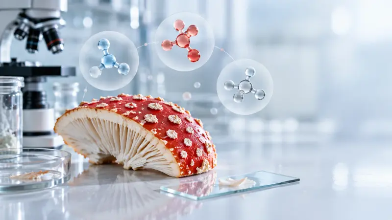 Amanita Muscaria and Muscarine: Named After It, But Not Why It Works article cover