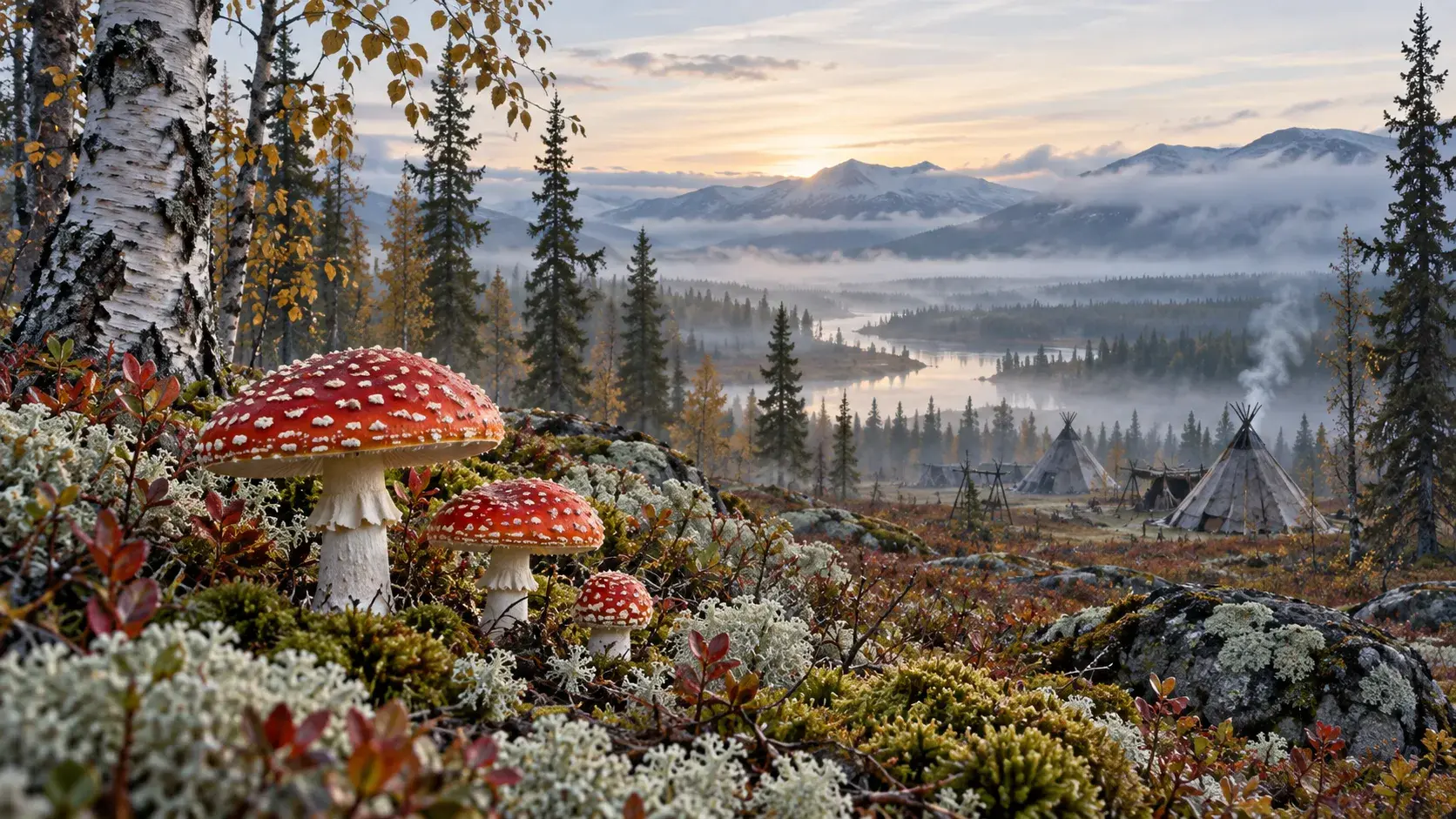 Amanita Muscaria and Siberian Shamans: Koryak, Khanty and Chukchi Traditions article cover