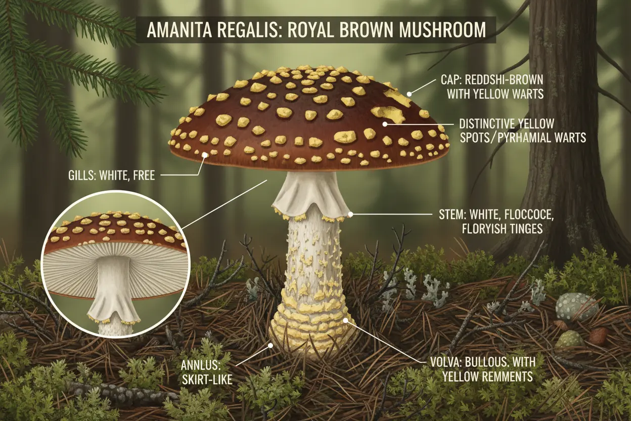 Amanita Regalis Habitat, Season, and ID Basics article cover