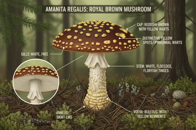 Amanita Regalis Habitat, Season, and ID Basics article cover