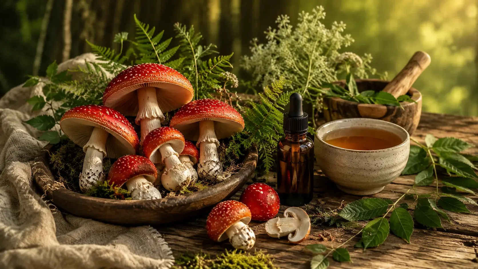 Red agaricus for pain relief: routes of action and benefits article cover