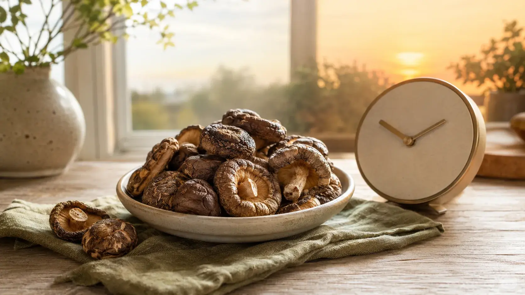 Best Time to Take Shiitake: Matching Timing to Your Goal article cover
