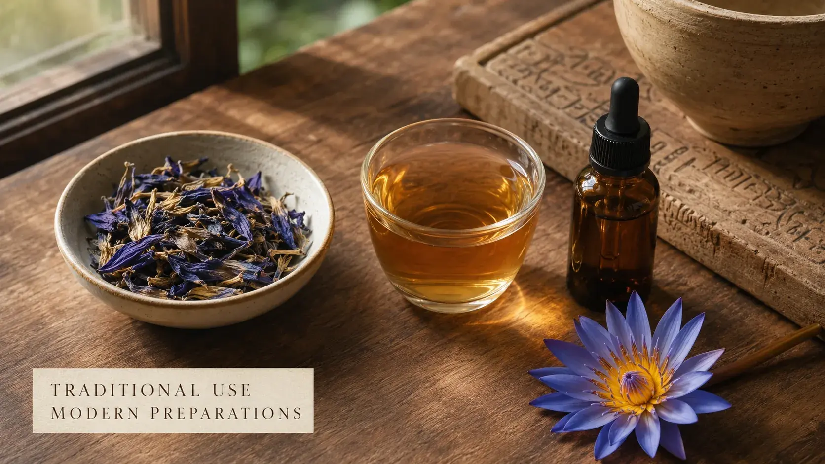 Blue Lotus (Nymphaea caerulea): Benefits, Effects, and What the Research Actually Shows article cover