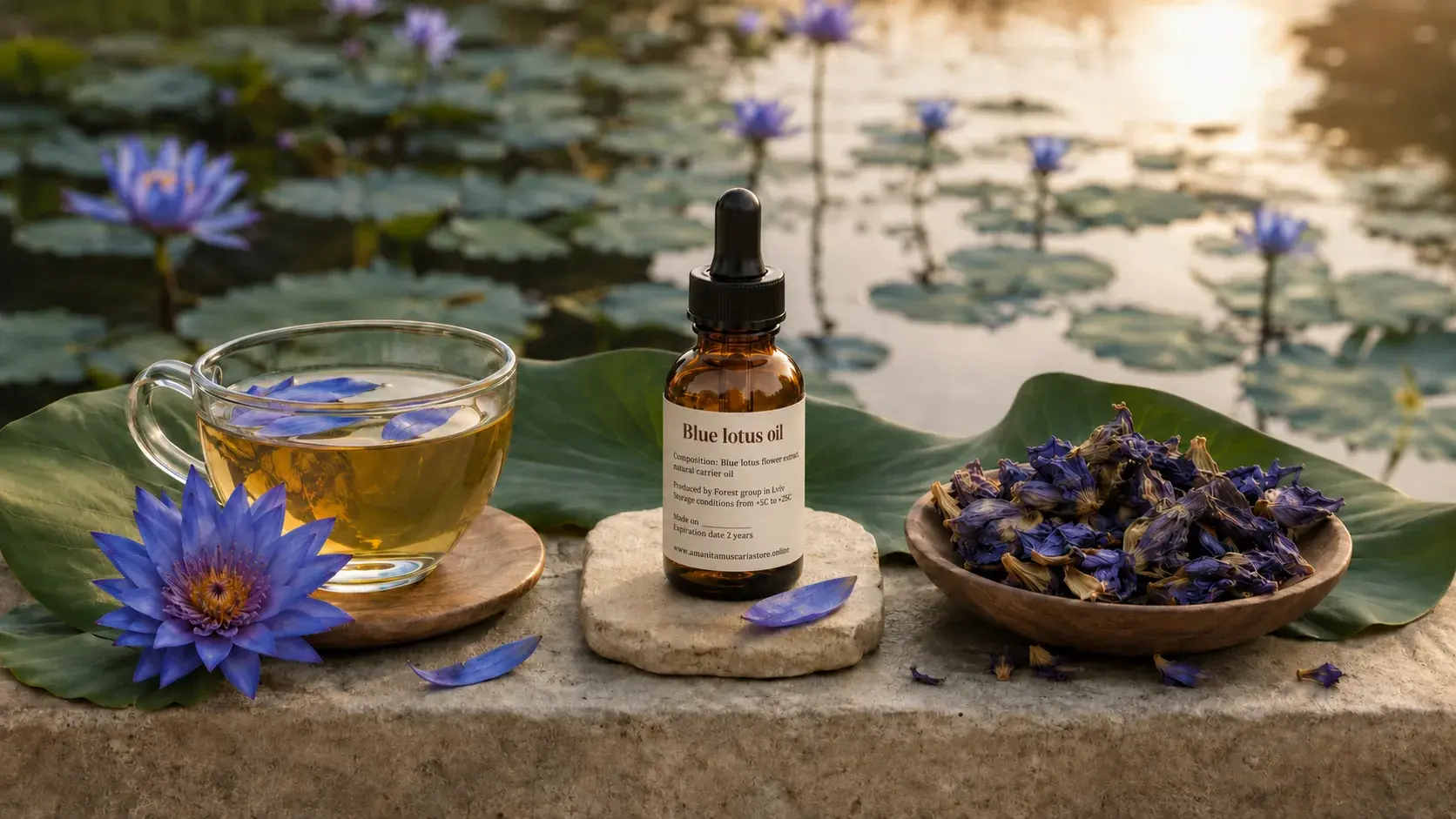 Blue Lotus Tea vs Oil vs Whole Flower: Which Format Should You Choose? article cover