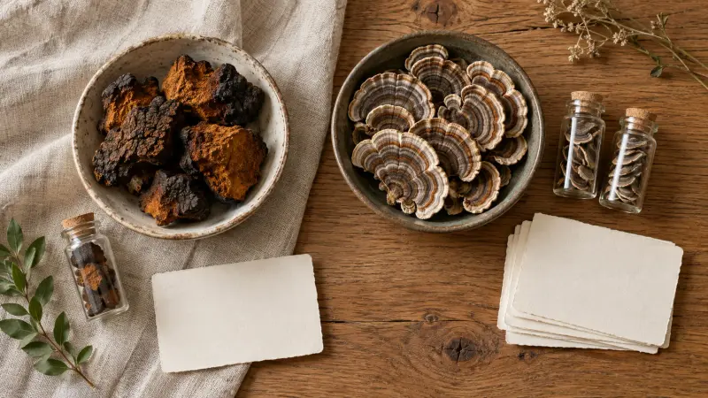 Chaga vs Turkey Tail: One Has Randomised Trials, One Has Case Reports article cover