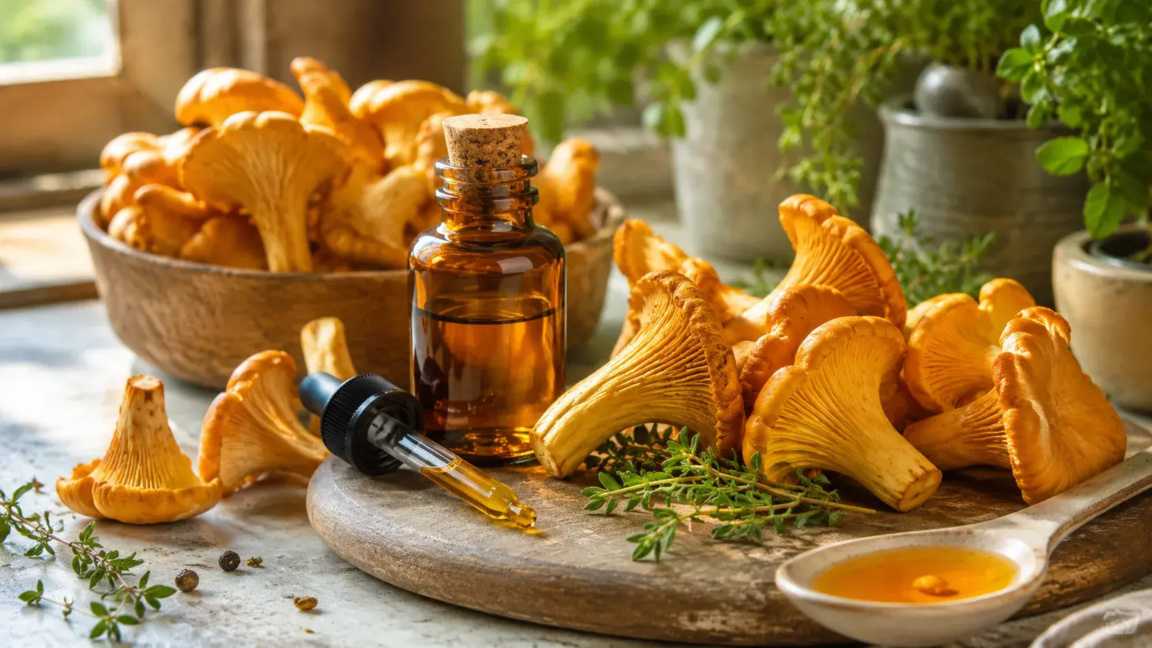 Chanterelle Mushroom Extract: Properties and Benefits article cover