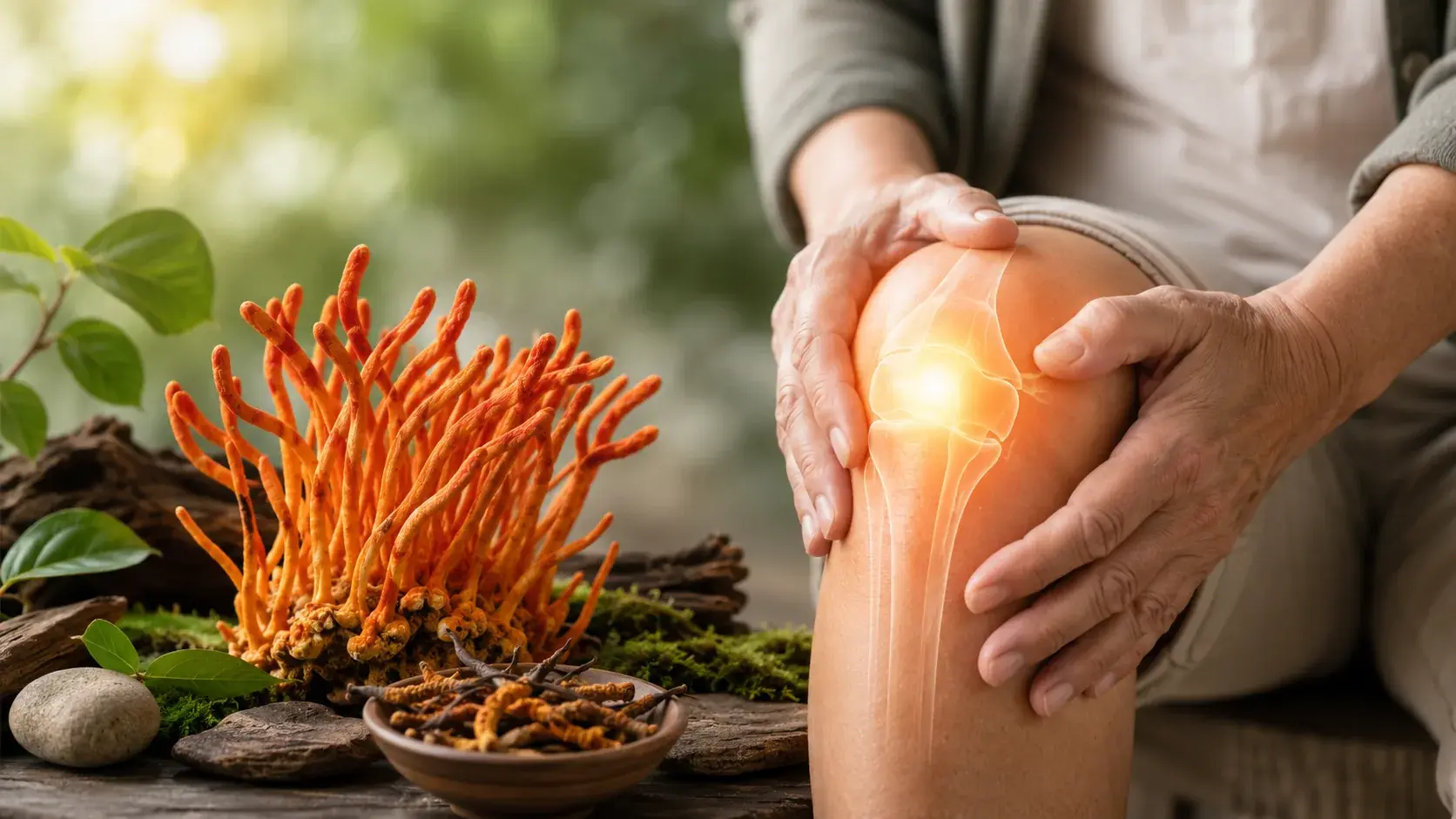 Cordyceps in the fight against arthritis:  article cover