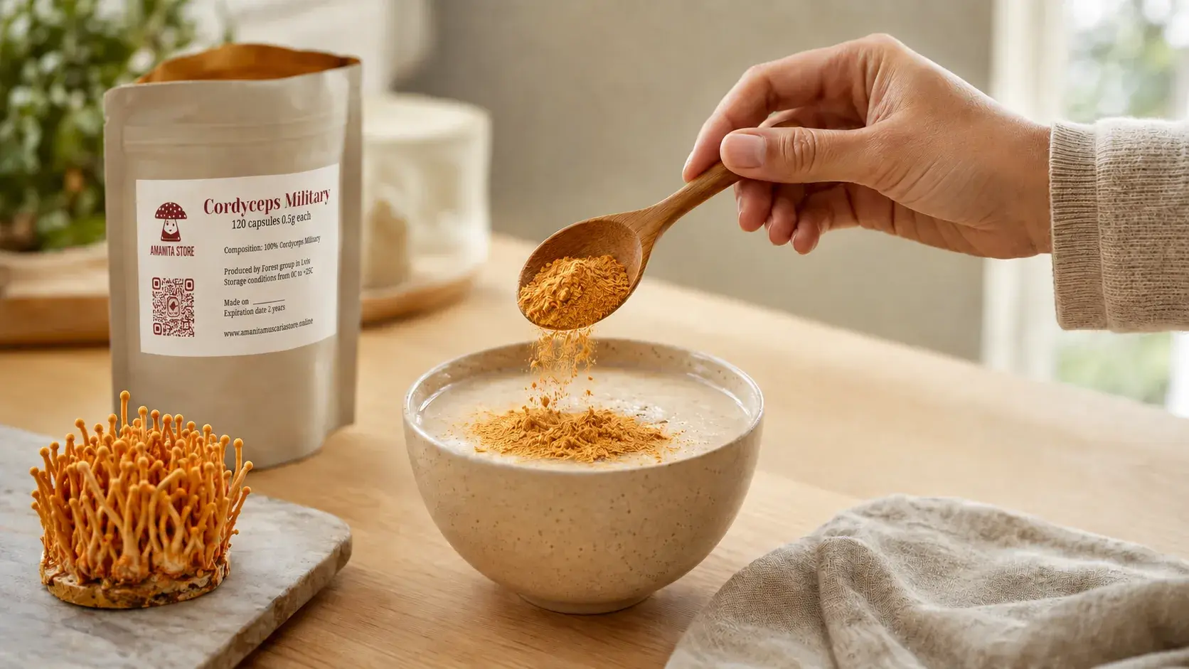 Cordyceps Powder vs Capsules: Why Format Barely Matters article cover