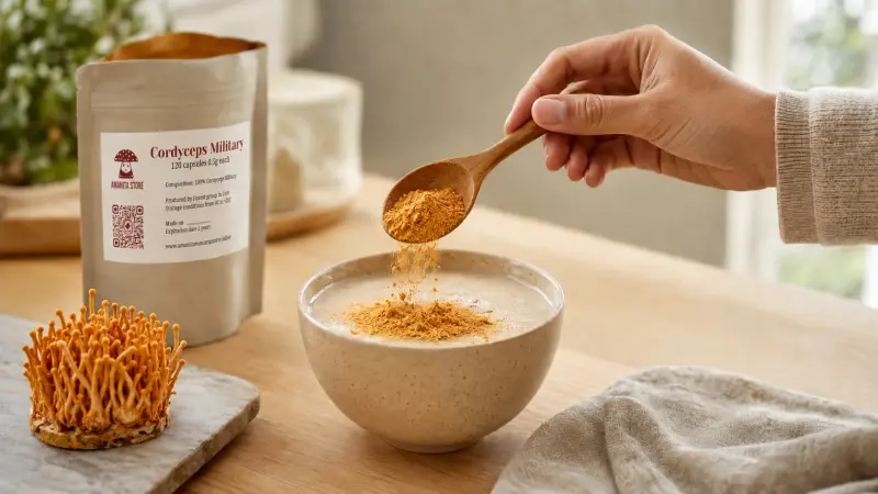 Cordyceps Powder vs Capsules: Why Format Barely Matters article cover