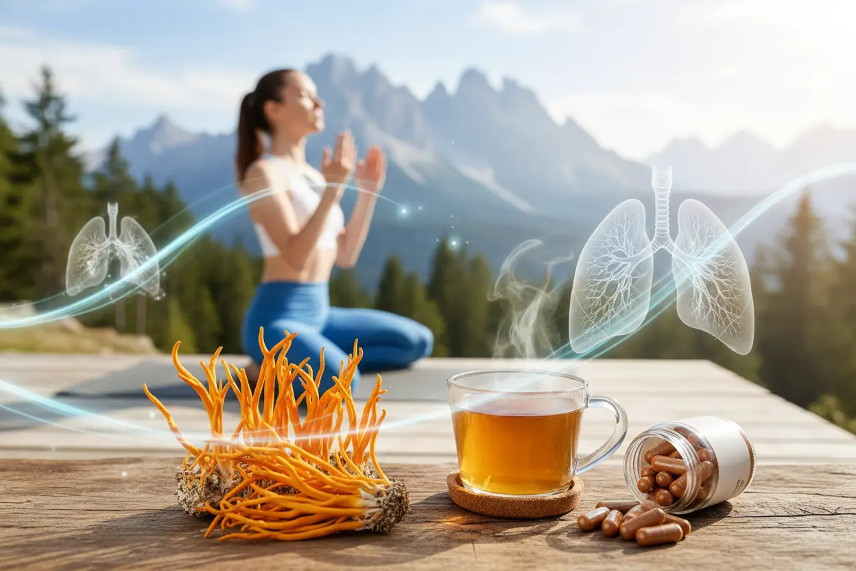Cordyceps and Respiratory Support: Breathing and Stamina article cover