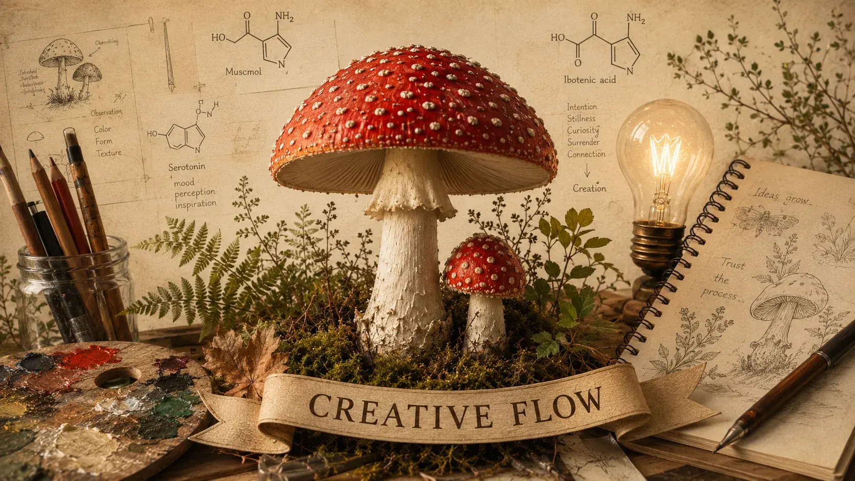 Fly agaric and creativity: how to boost inspiration article cover