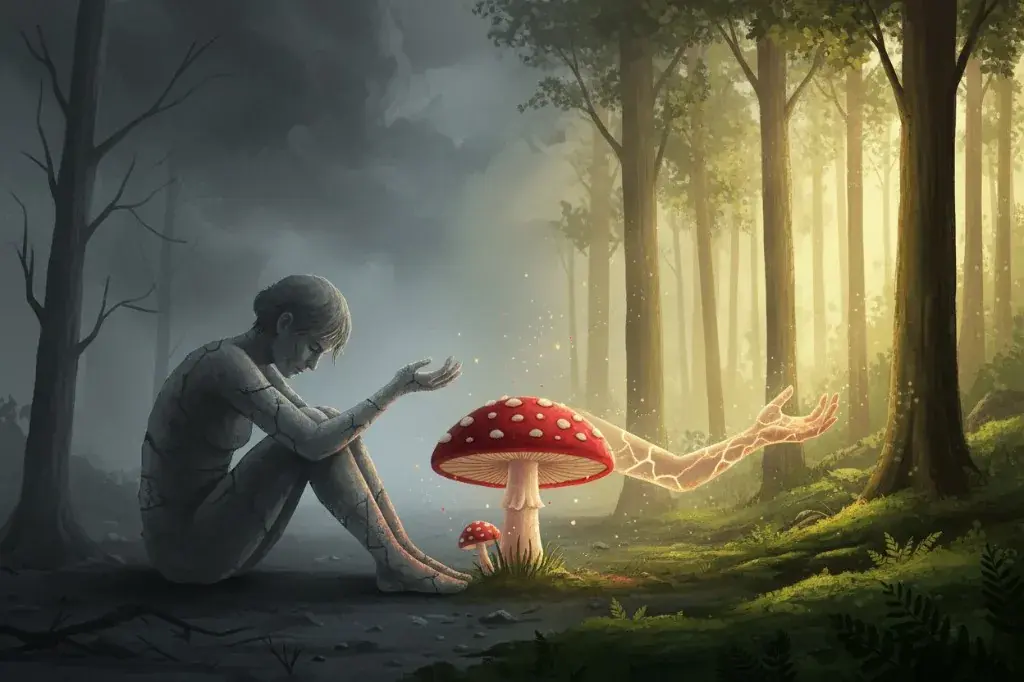 Can fly agaric become a natural antidepressant of the future article cover