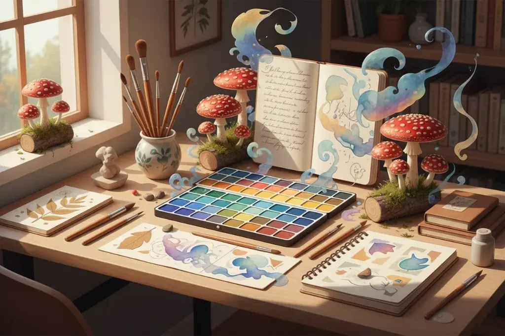 Fly Agaric & Creativity in ADHD: Inspiration Without Chaos article cover