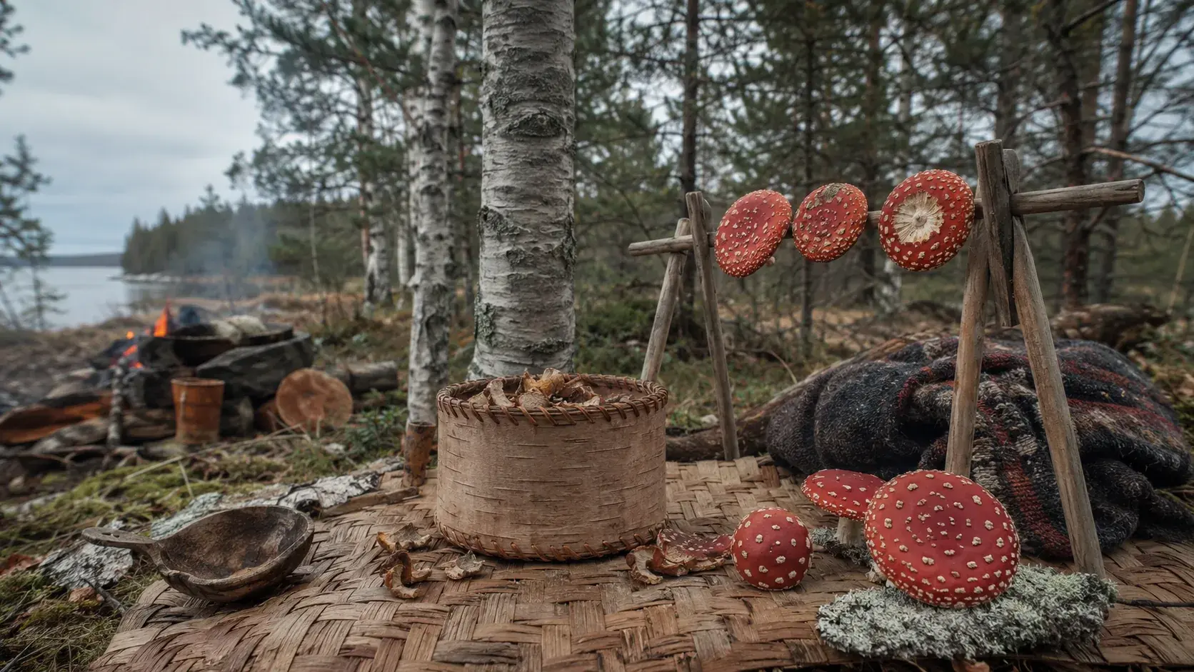 Fly-agaric in folk medicine: traditions of different peoples article cover