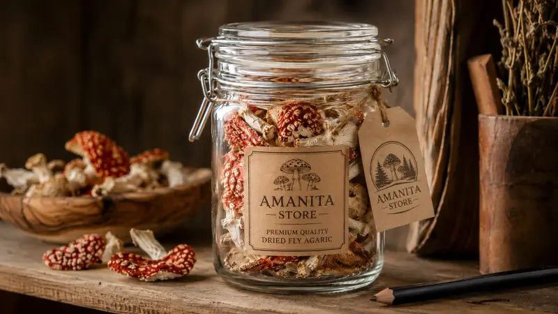 How to Store Dried Amanita Muscaria Properly: Best Practices article cover