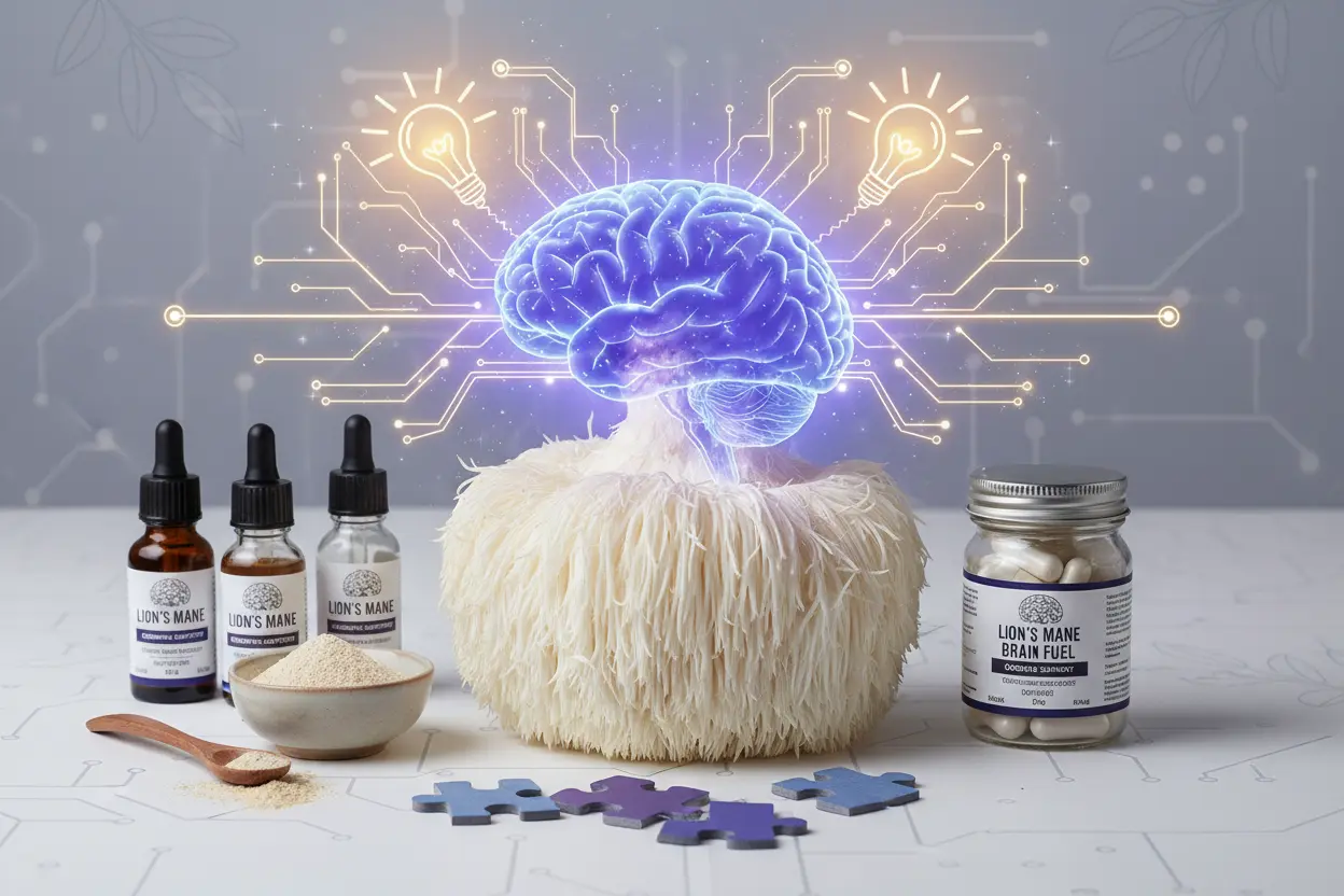 Lion's Mane Mushroom Benefits for Modern Lifestyle Problems article cover