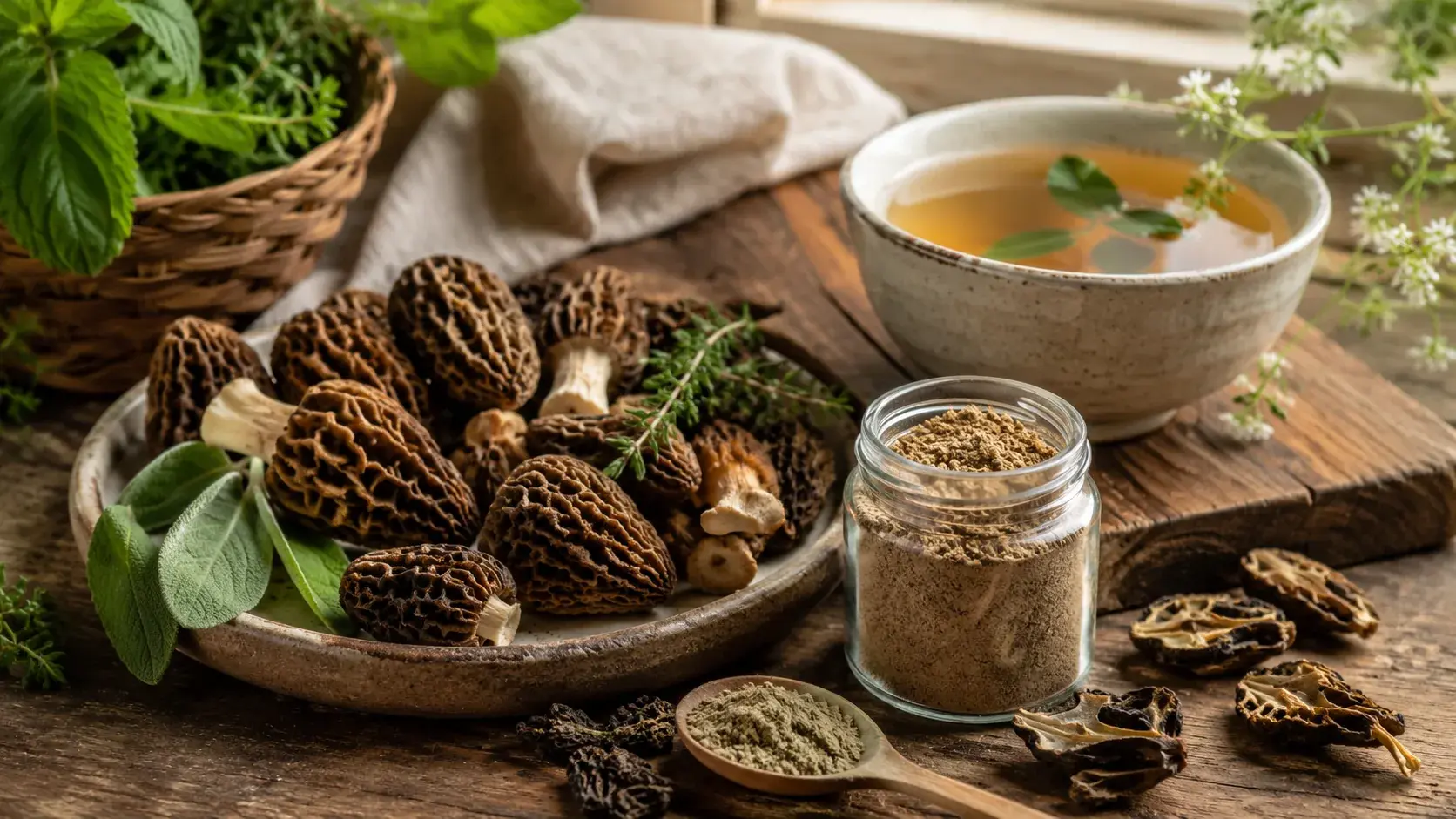 Morel Mushroom Health Benefits: Nutrients & Medicinal Uses article cover