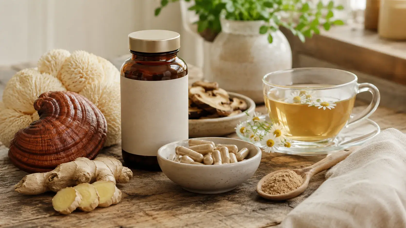 Best Mushroom Supplements for Gut Health Guide article cover
