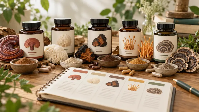 Mushroom Supplement Glossary: 48 Label Terms Explained article cover