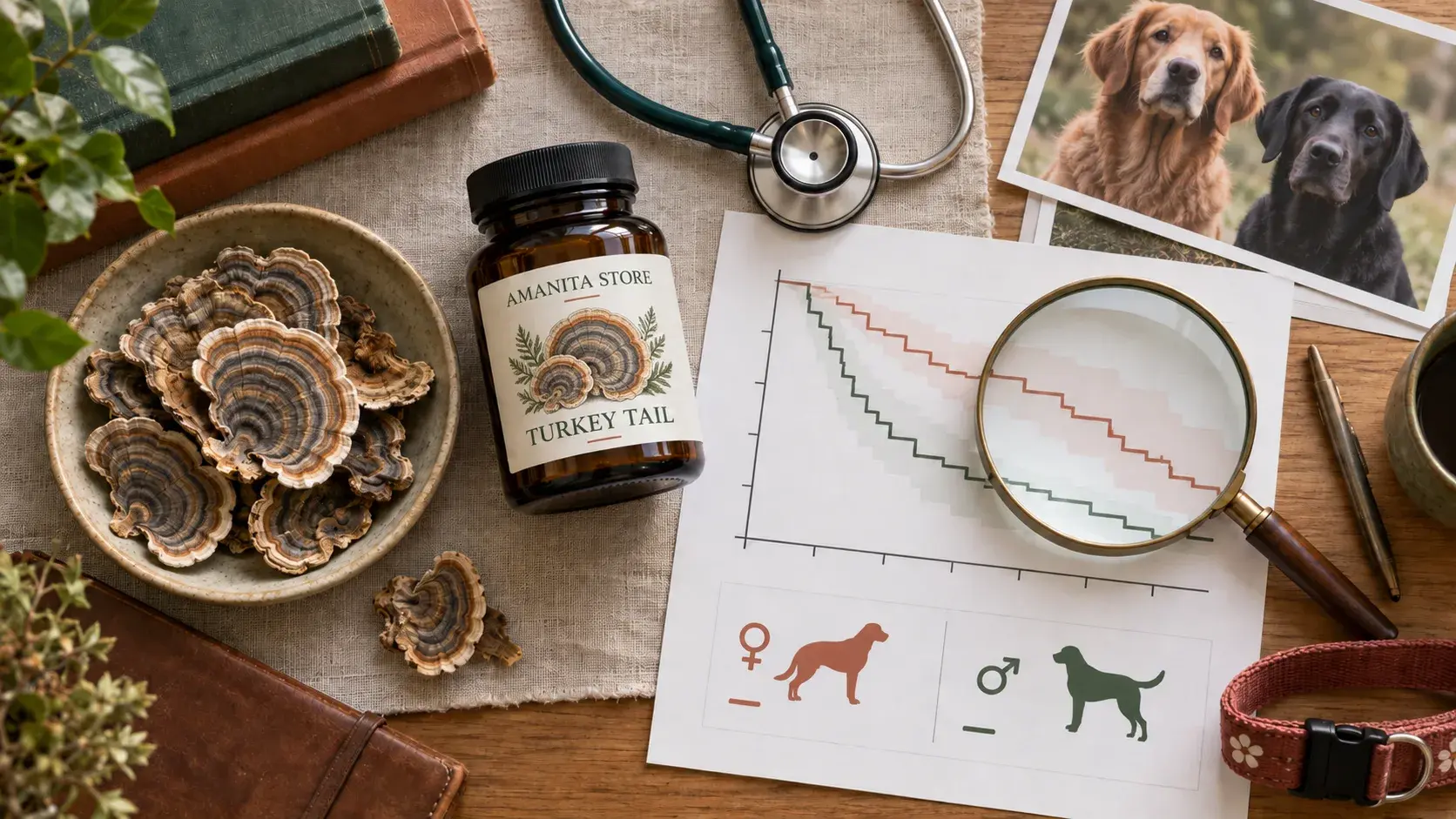 Turkey Tail for Dogs: A 2022 Trial Found It Reduced Survival in Female Dogs article cover