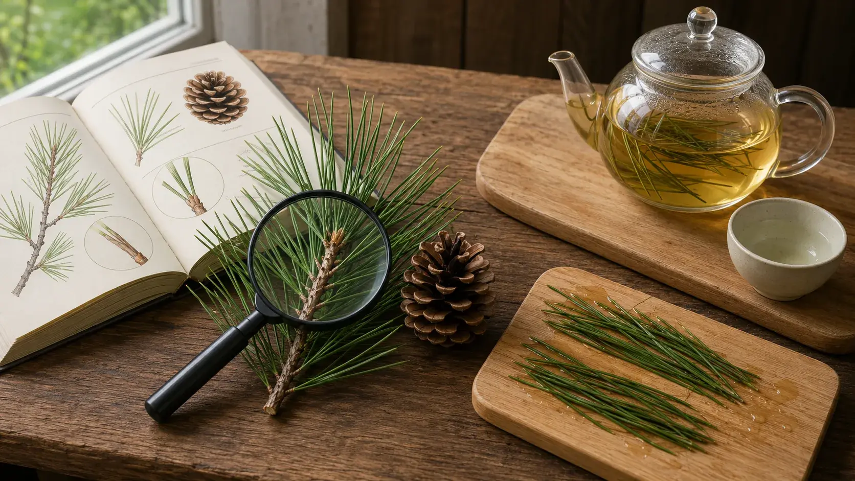 Pine Needle Tea Safety: How to Tell Pine from Yew article cover