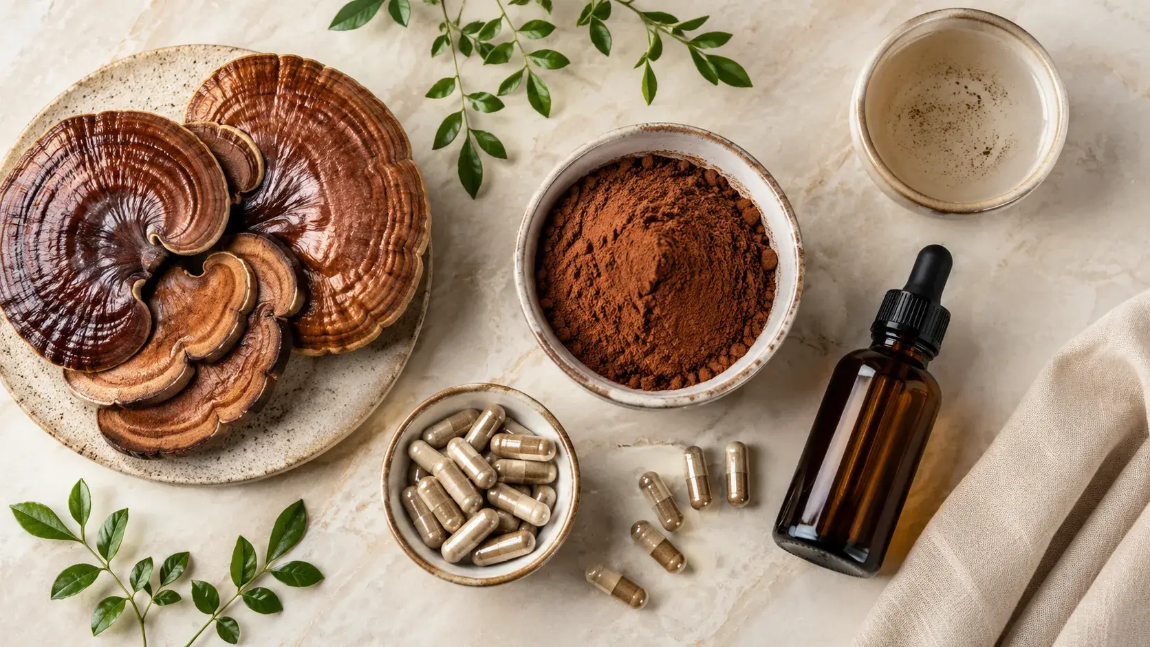Reishi Mushroom Benefits for Menopause & Hormones article cover