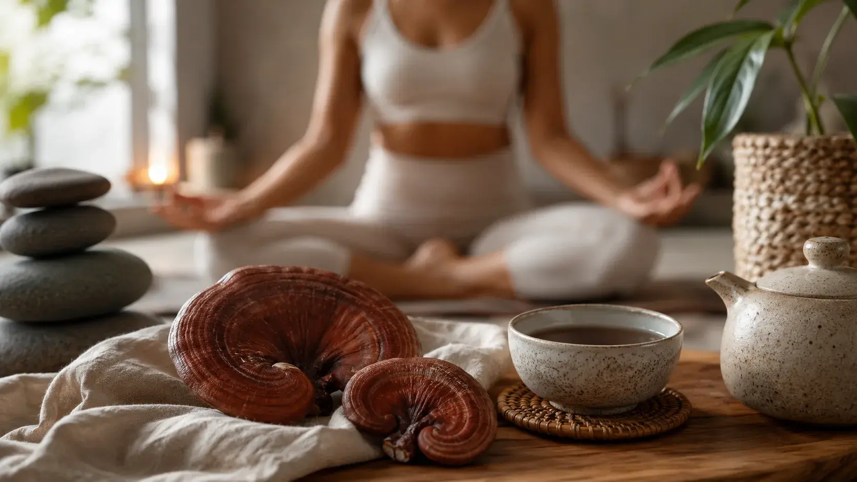 Best Time to Take Reishi for Stress, Sleep, and Balance article cover
