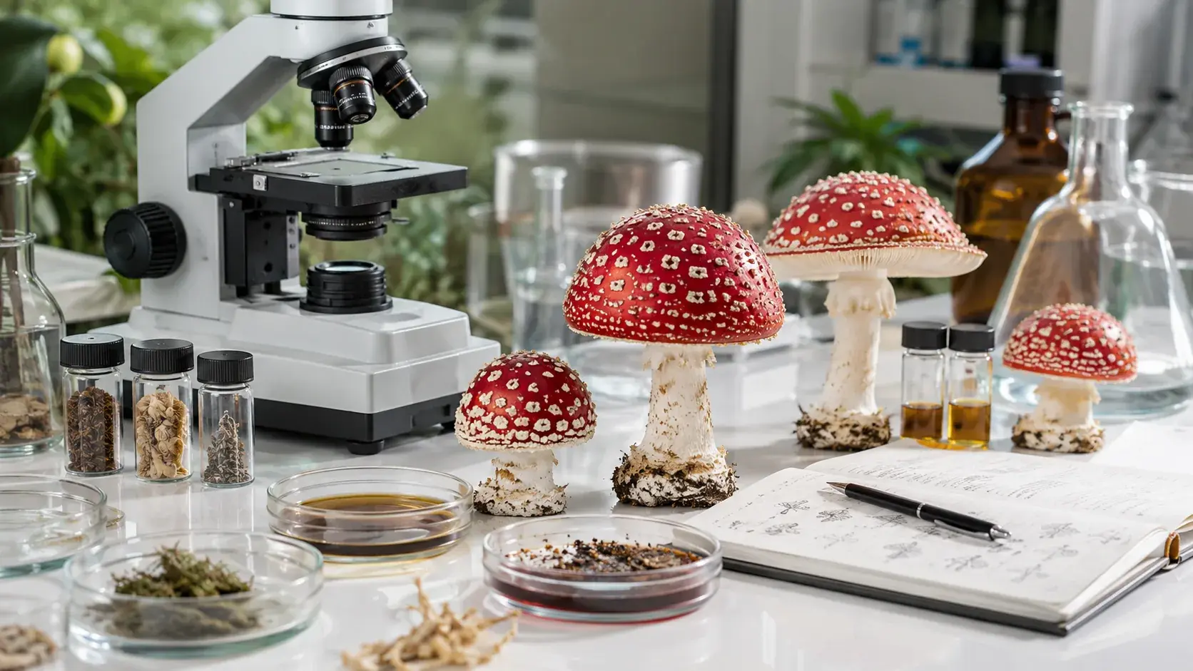 Scientific research on the benefits and safety of fly agaric article cover
