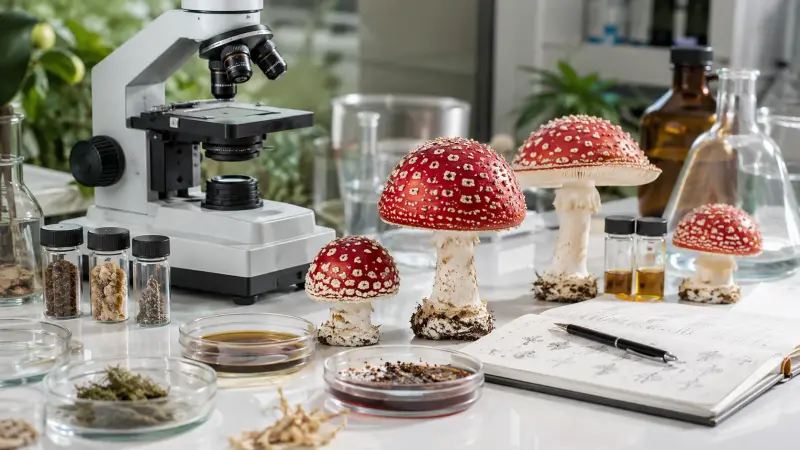 Scientific Research on the Benefits and Safety of Amanita Muscaria article cover