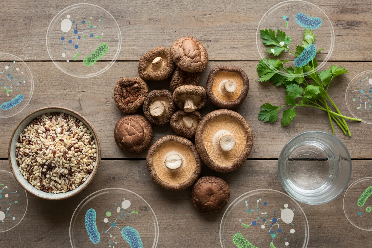 Shiitake and the Gut Microbiome: Digestion and Daily Use article cover