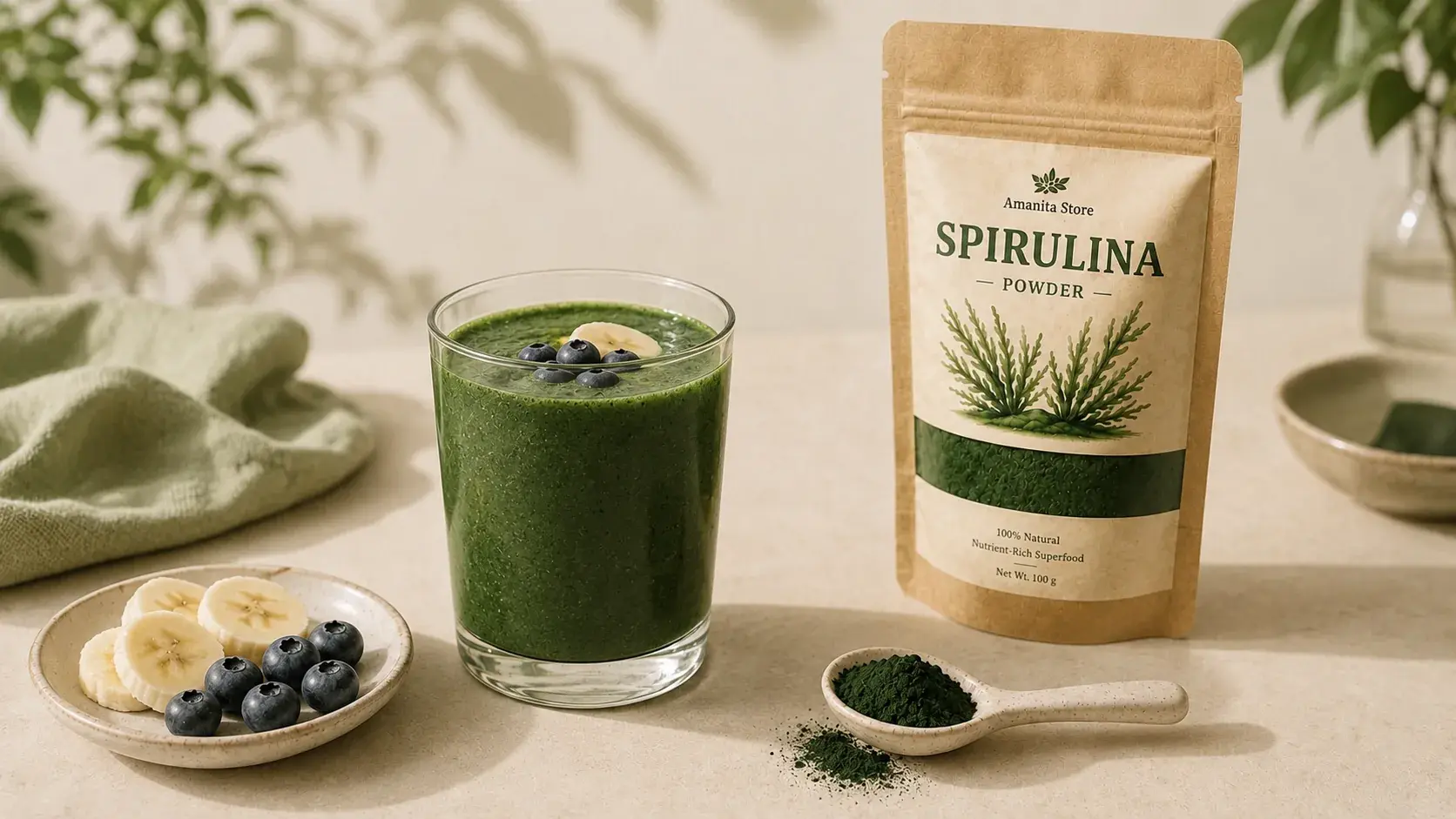 Spirulina: Korzyści i Wartości Odżywcze Wg Badań article cover