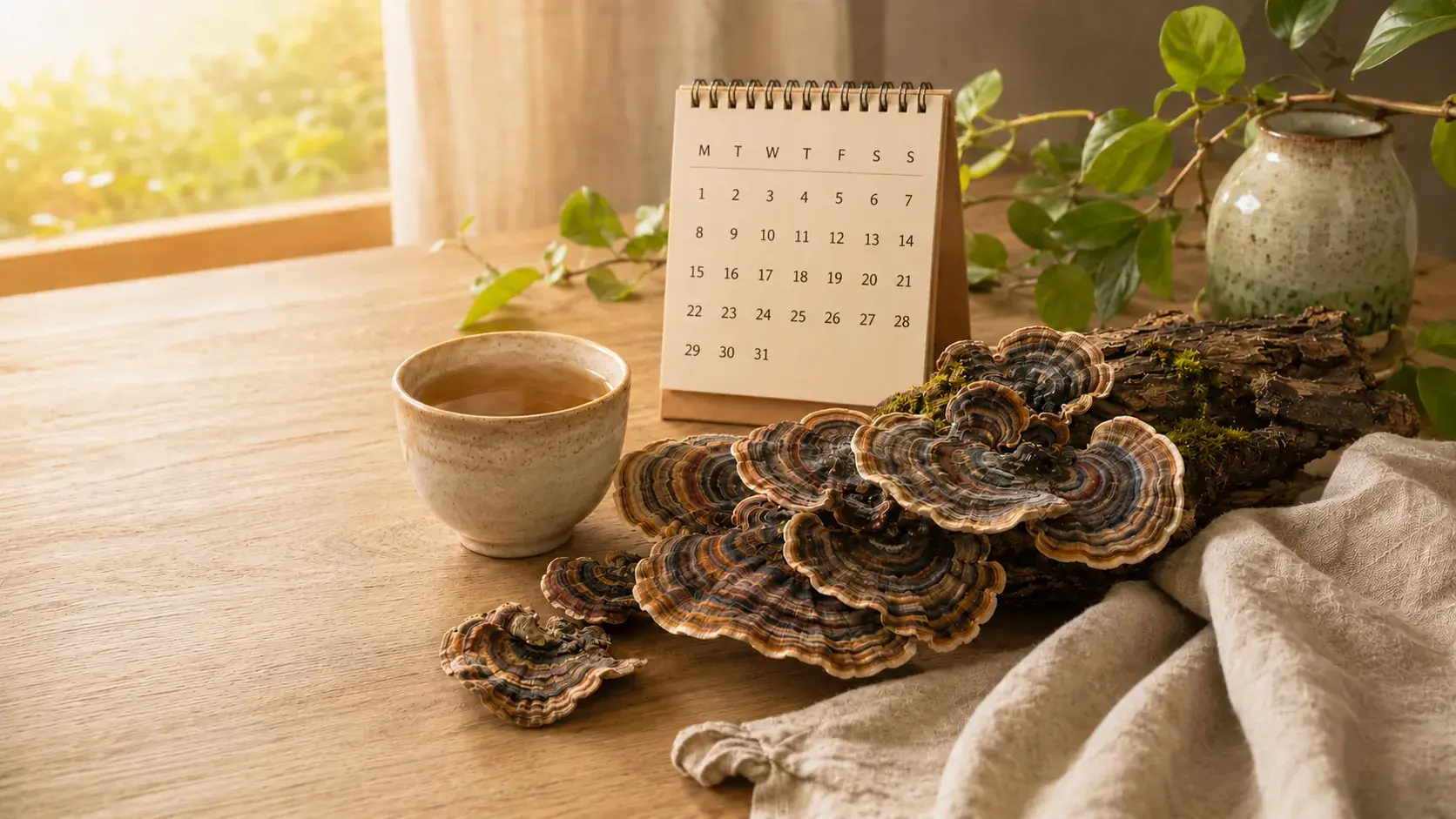 Turkey Tail Timing Guide: When to Take Trametes Versicolor article cover