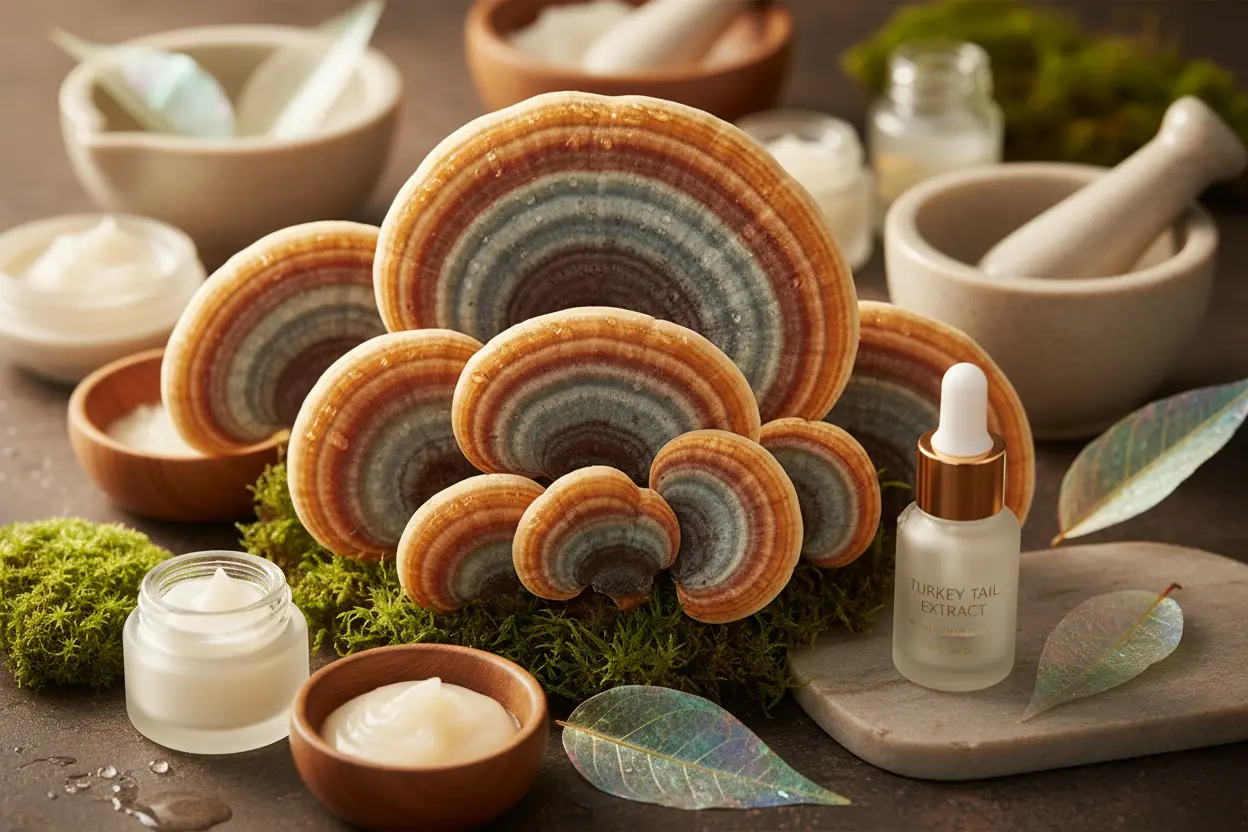 Trametes Versicolor takes care of your skin article cover