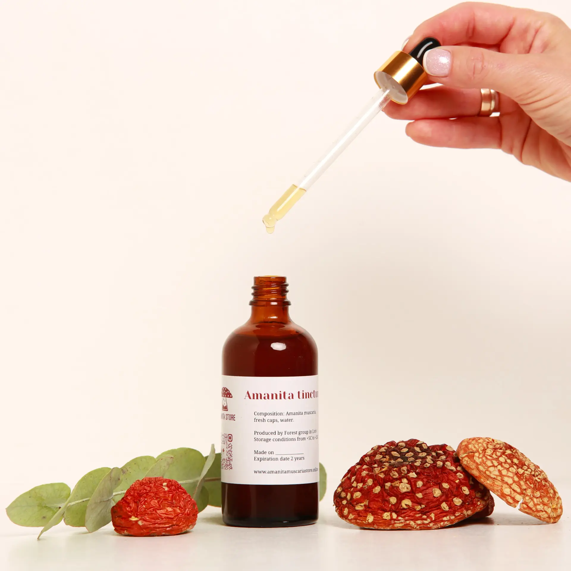 Dried Amanita muscaria tincture — 50ml — photo 2