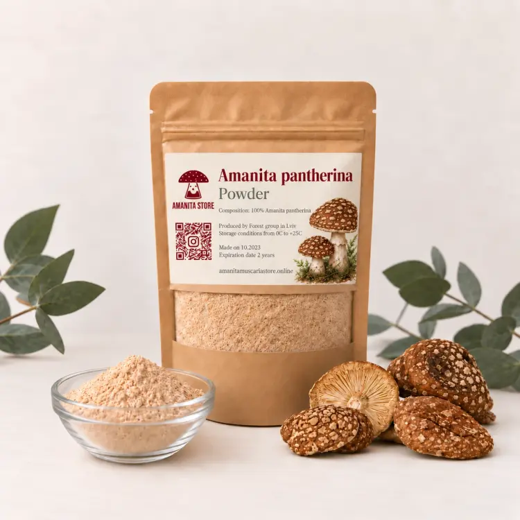 Amanita pantherina powder — 100g