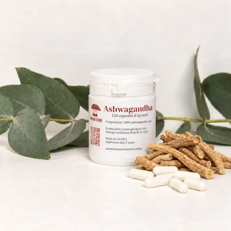 Ashwagandha root extract — 120 capsules