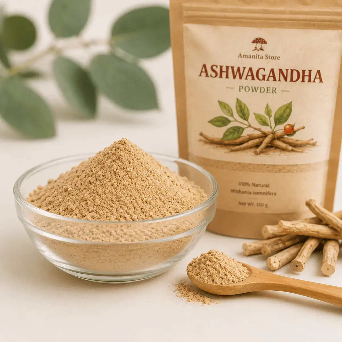Ashwagandha root extract — 120 capsules — photo 2