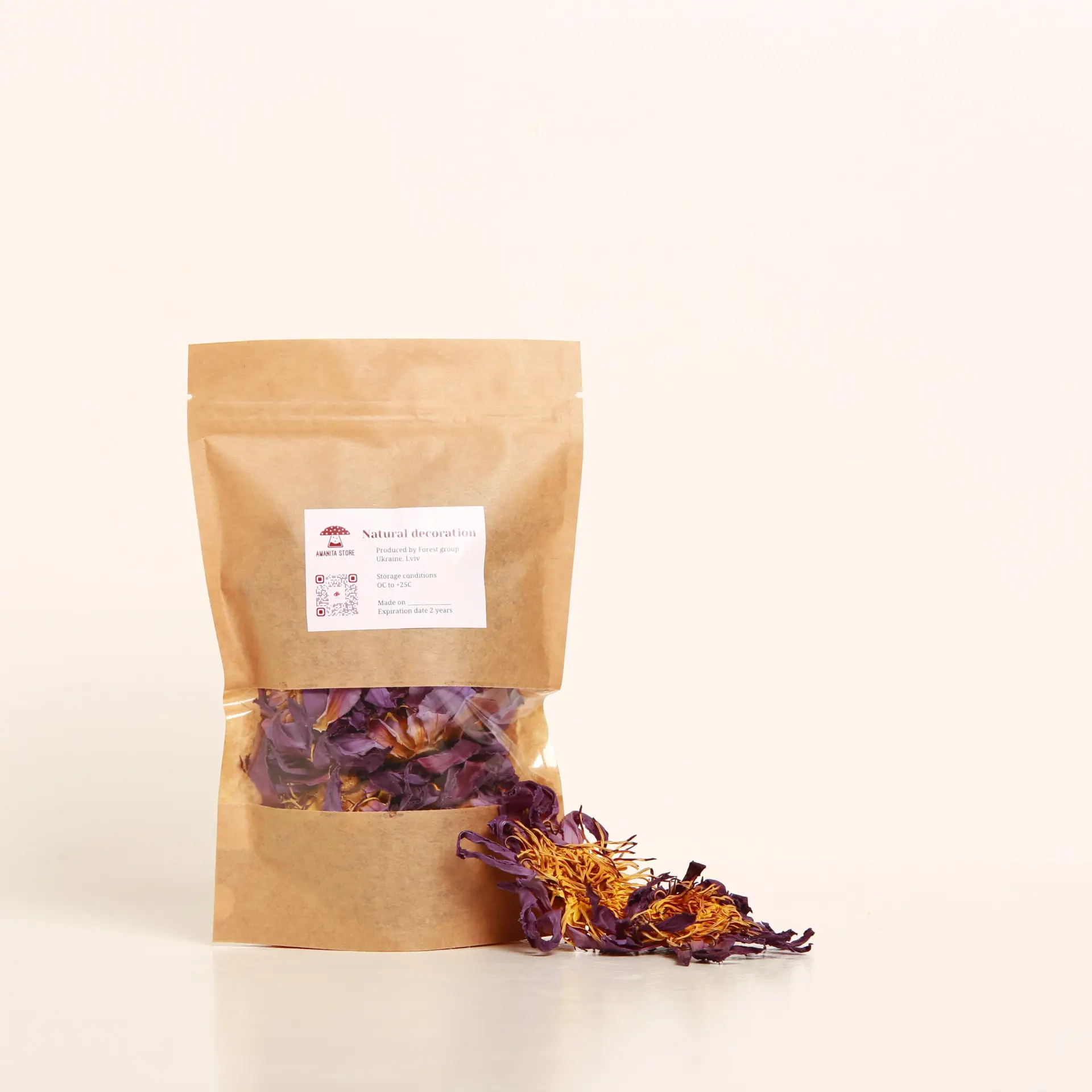 Blue Lotus Flowers (dried) — 50g — photo 3