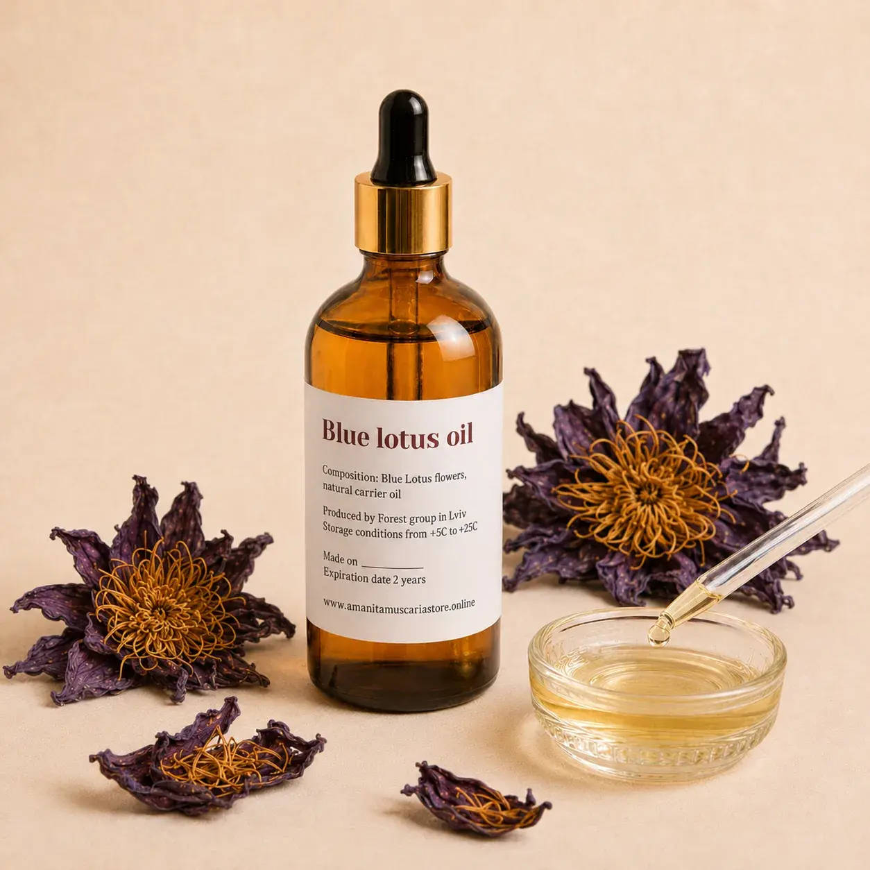 Blue Lotus Oil — 50ml — photo 3
