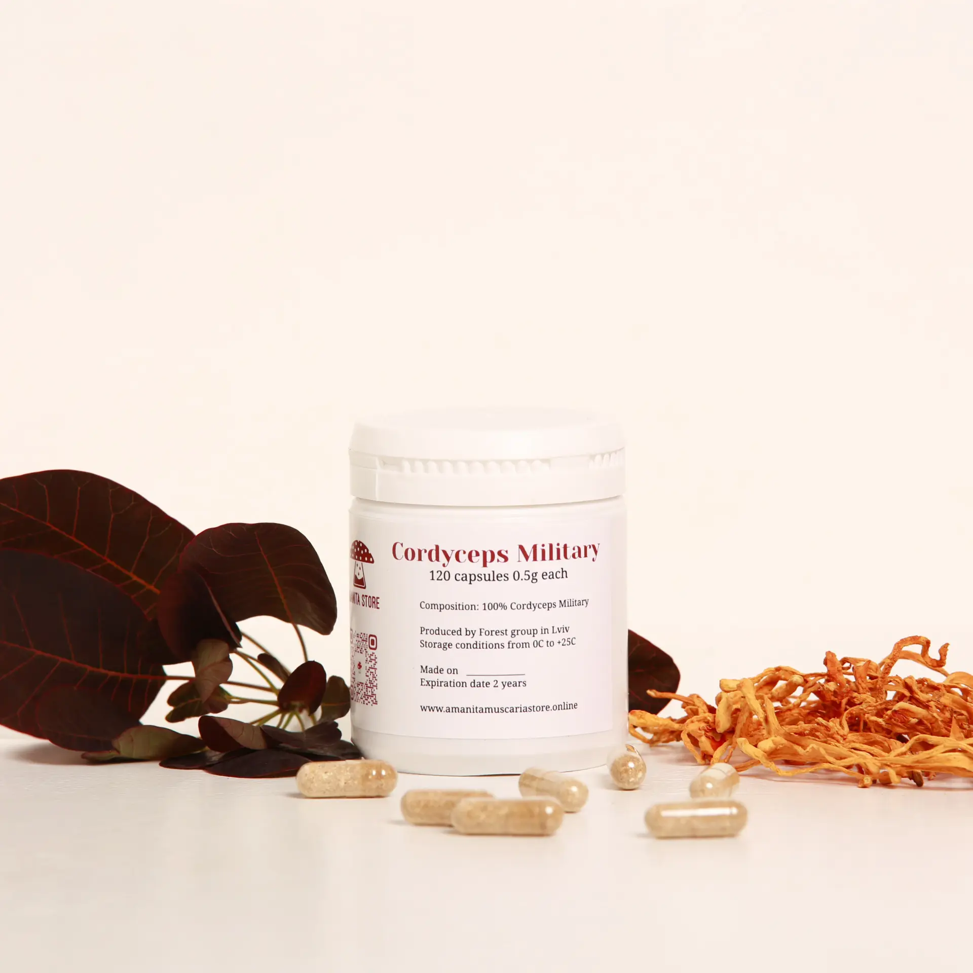 Cordyceps Military capsules — 120 capsules