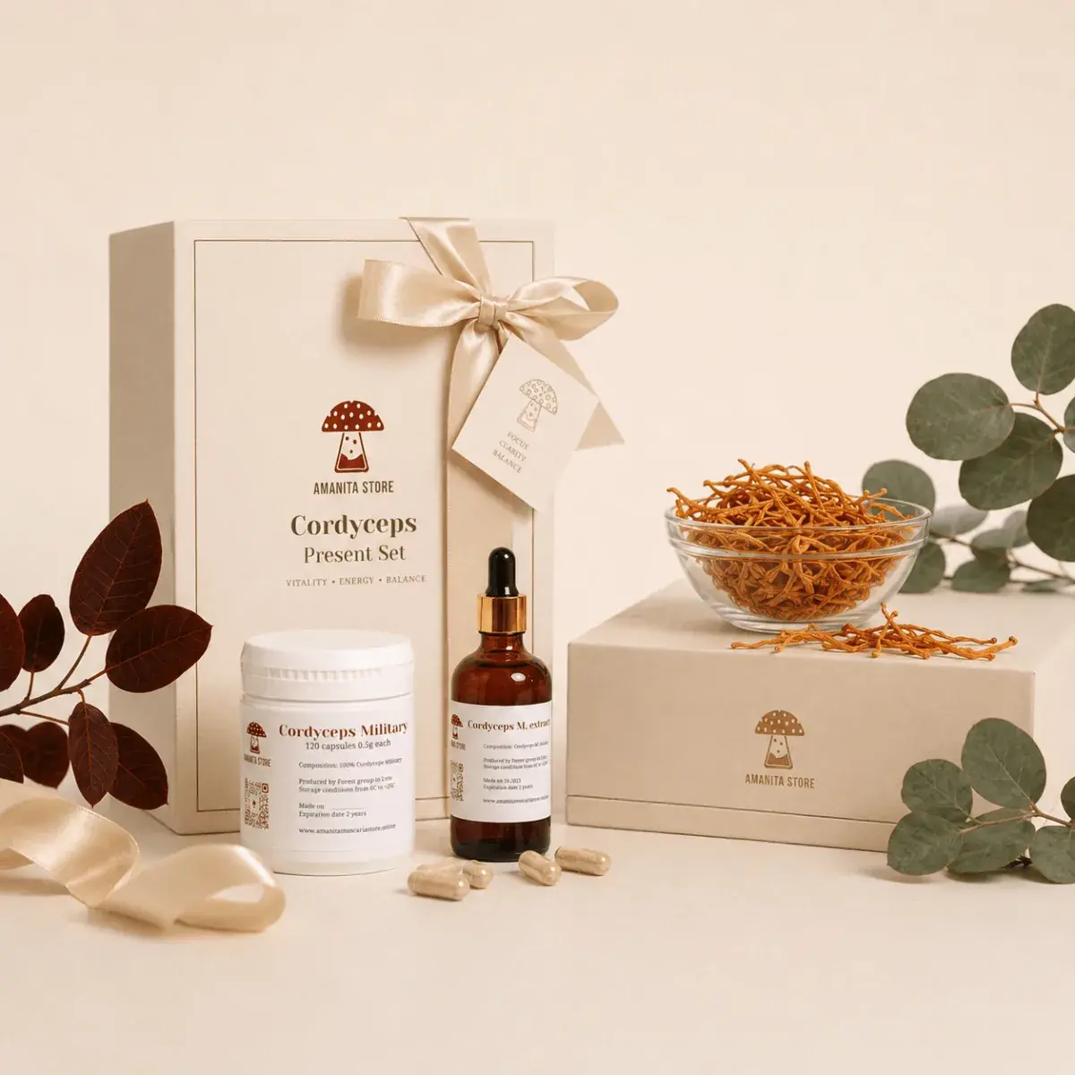 Cordyceps Mushroom Gift Set — 1 box — photo 5