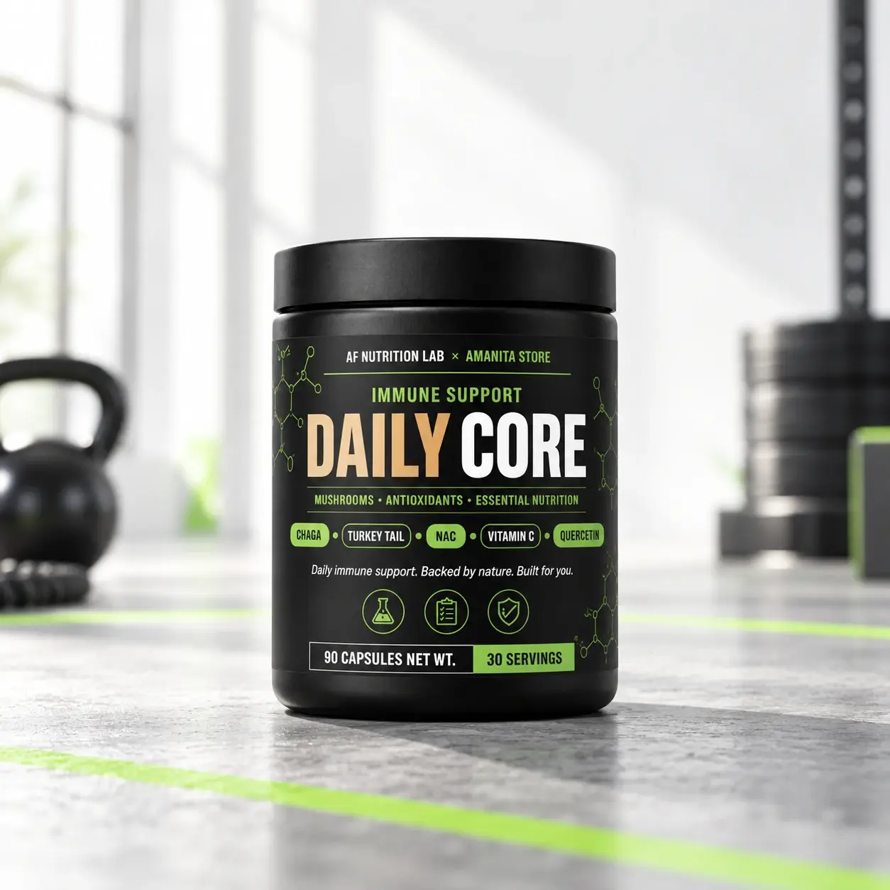 Daily Core Immune Capsules — 90 capsules