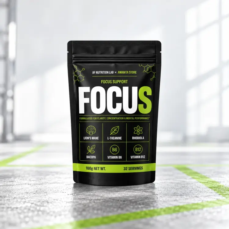 Focus Nootropic Powder — 100g · Black Cherry