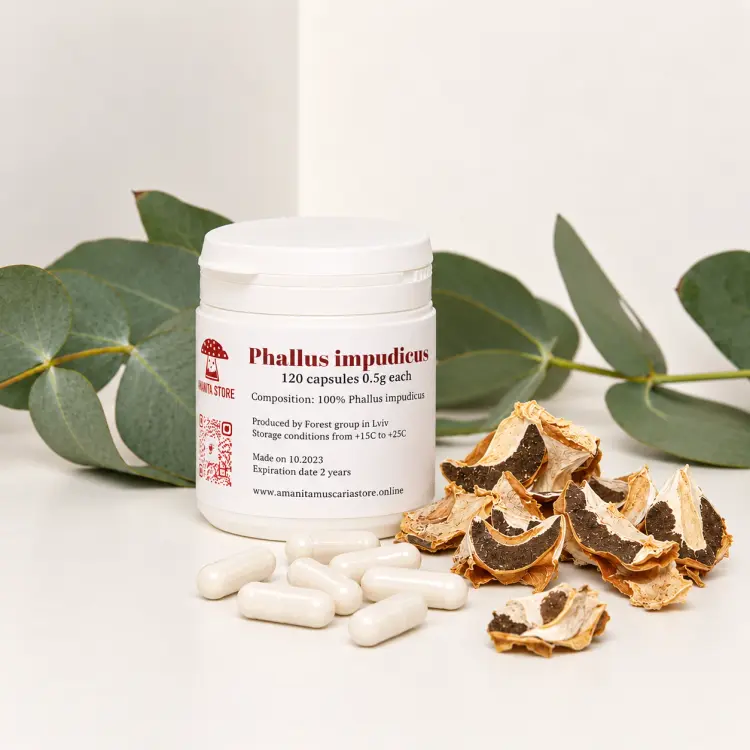 Phallus Impudicus Capsules — 120 capsules