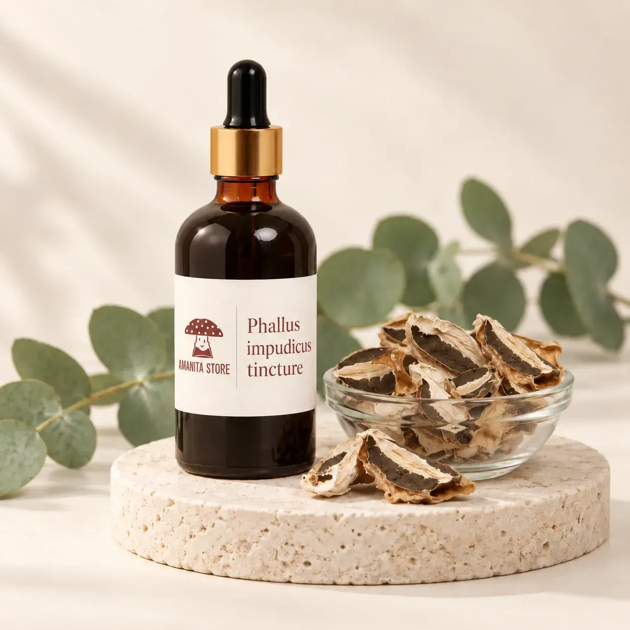Phallus Impudicus Tincture – Fresh Fruiting Body Extract — 50ml
