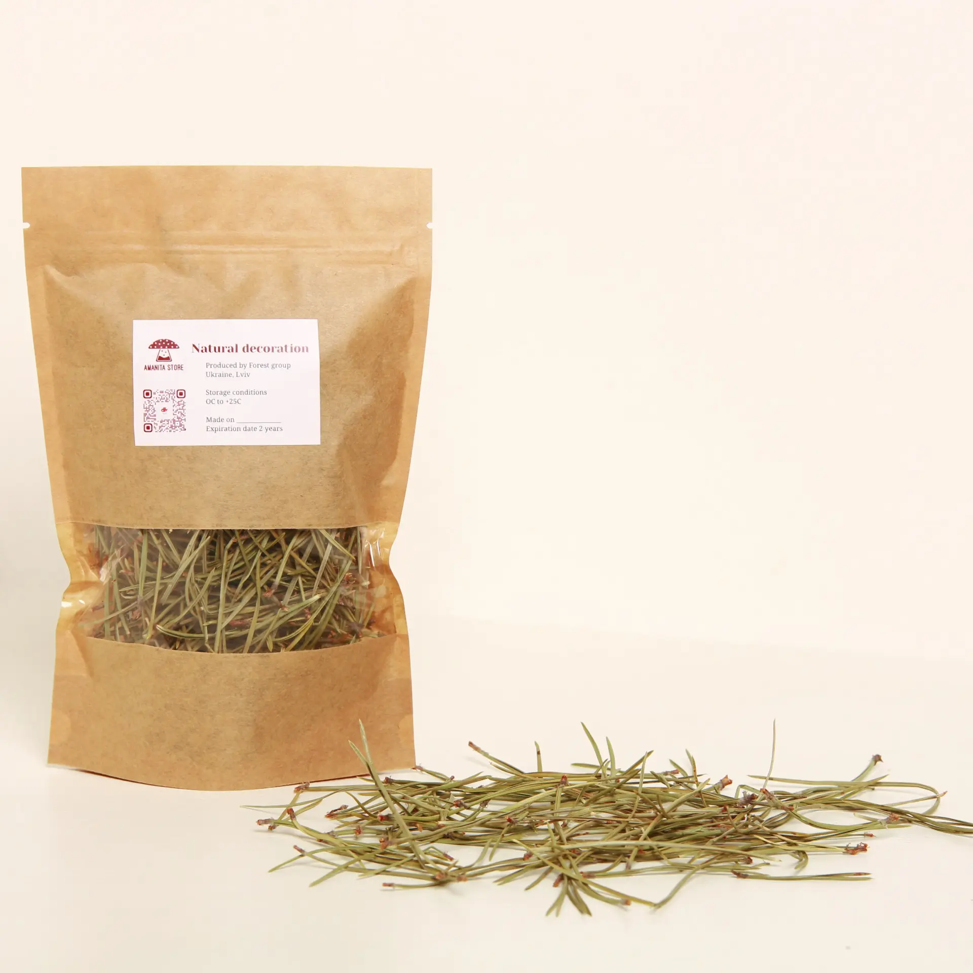 Pine needles — 100g