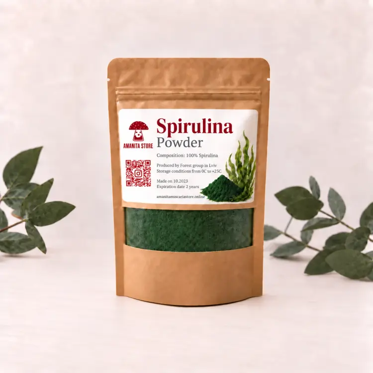 Organic Spirulina Powder — 100g