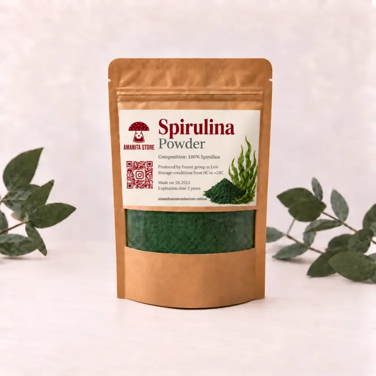 Organic Spirulina Powder — 100g