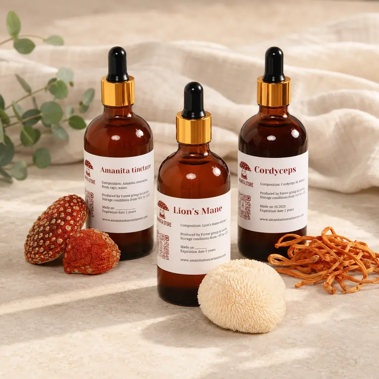 Set of 3 tinctures — 3 tinctures